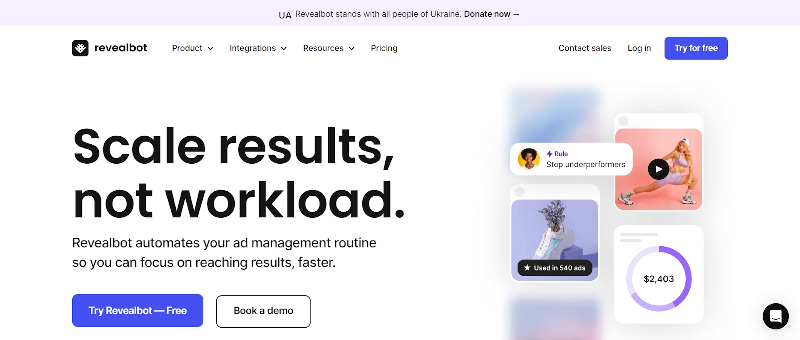 Rvealbot homepage